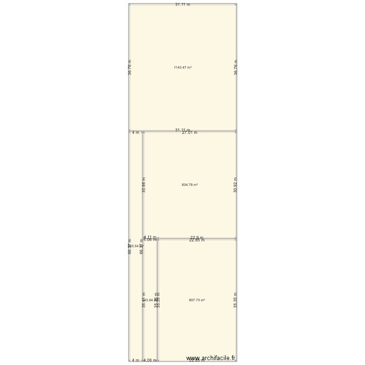 Laforet Gaillagues 3. Plan de 0 pièce et 0 m2