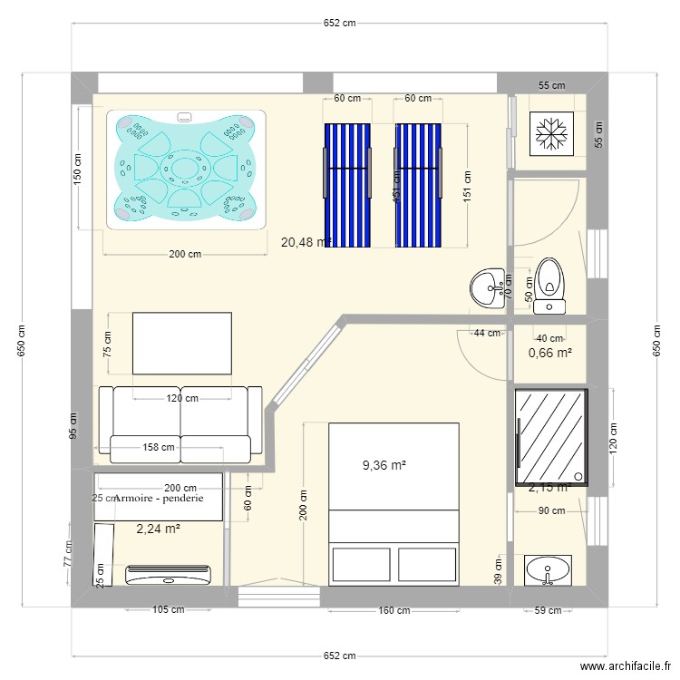 carbet. Plan de 0 pièce et 0 m2