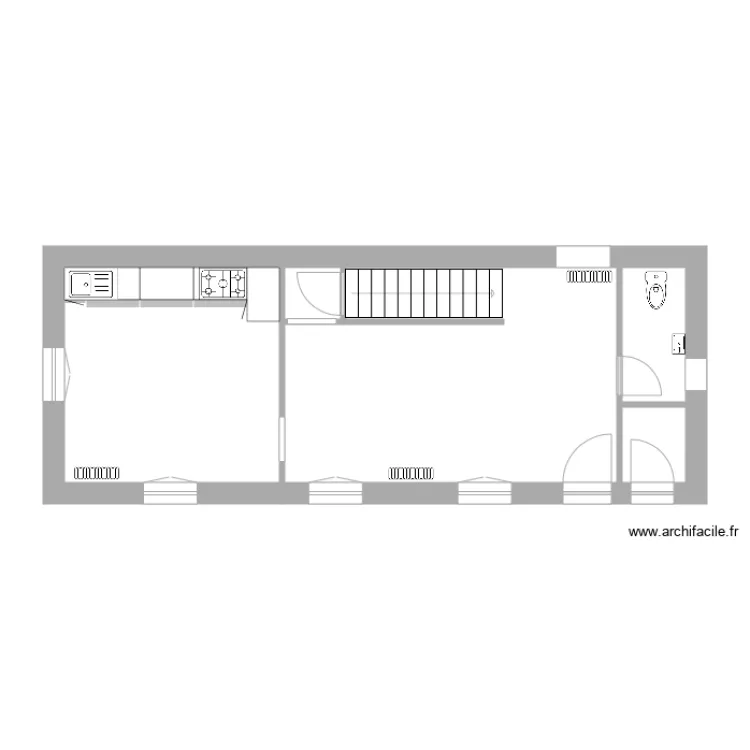 niveau rdc . Plan de 