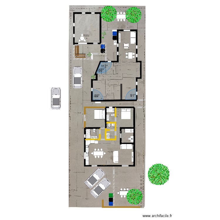 Casitas plan ensemble jacques. Plan de 0 pièce et 0 m2