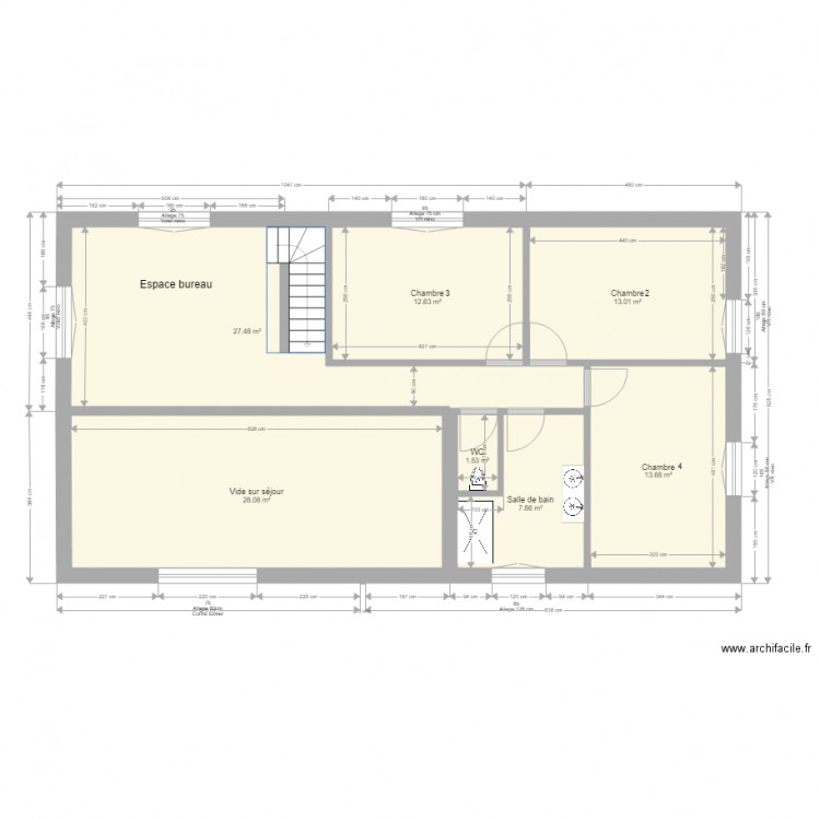 Maison pour artisan maçon 2. Plan de 0 pièce et 0 m2