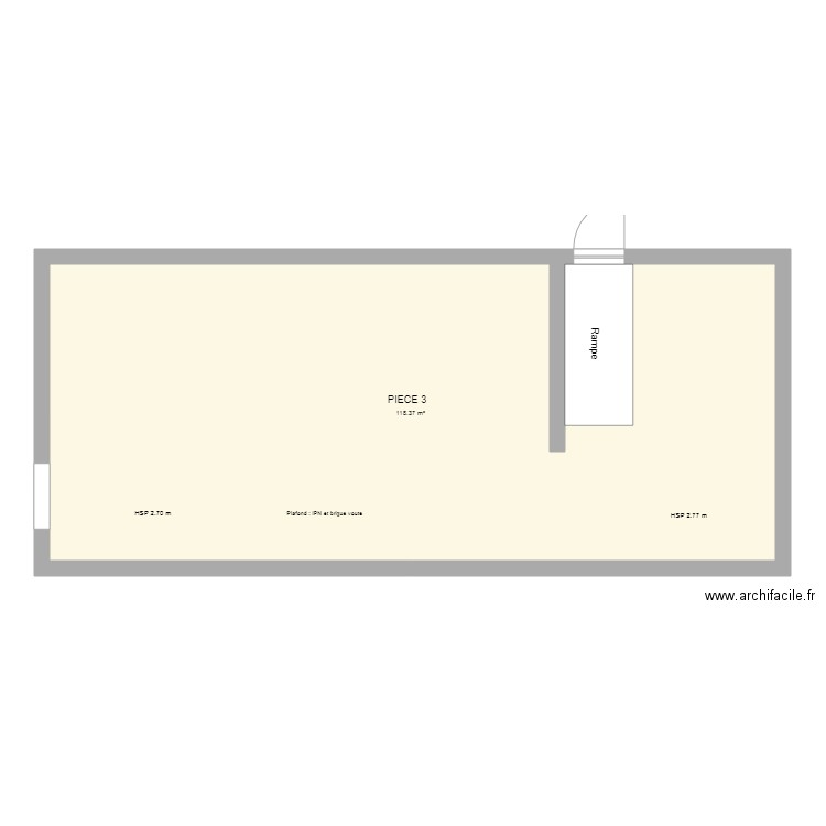REMAUCOURT Piece 3. Plan de 0 pièce et 0 m2