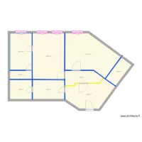 Plan RDC Appart Hotel