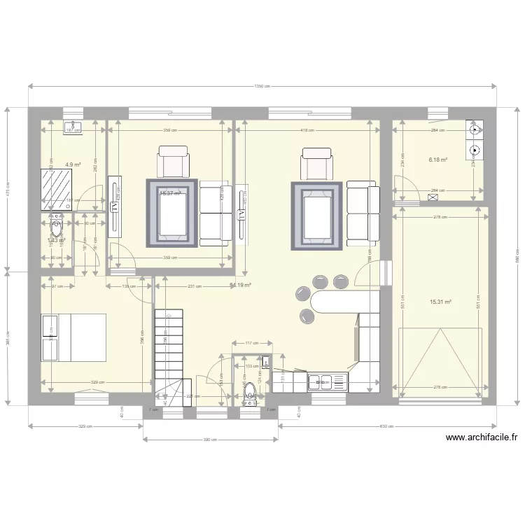 Ludmann RDC 1. Plan de Ludmann RDC 1. Plan de