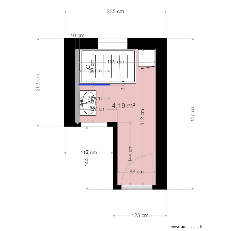 BALDOIN à MONTAIN. Plan de 0 pièce et 0 m2