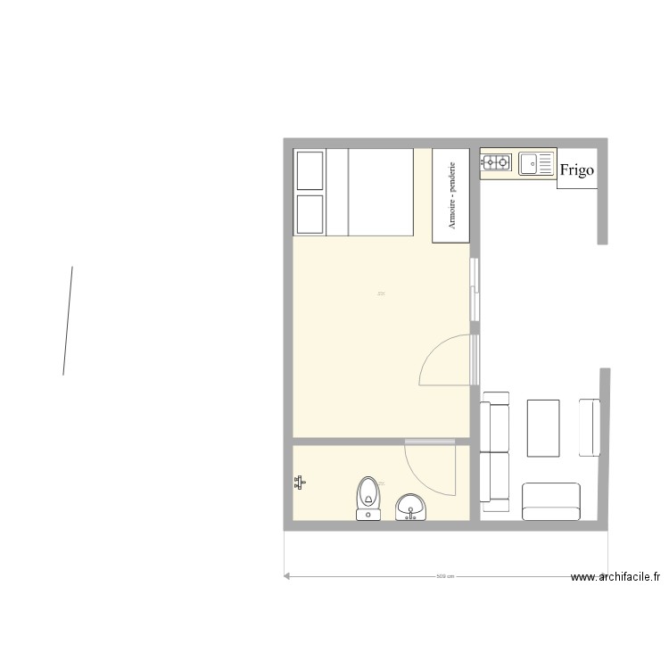 Maison amelie vers 03b studio detail. Plan de 0 pièce et 0 m2