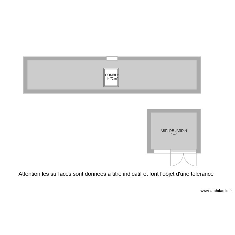 ANNEXE BI 6512 Rita . Plan de 0 pièce et 0 m2