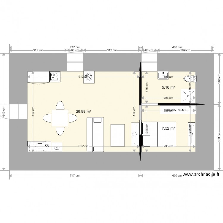 RDC VINCENT 1. Plan de 0 pièce et 0 m2