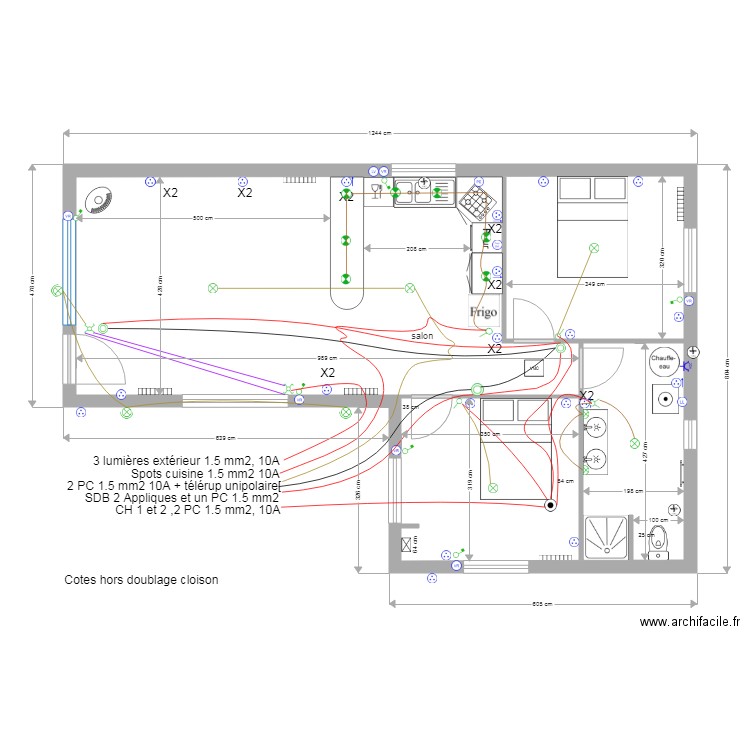 nina éclairages. Plan de 0 pièce et 0 m2