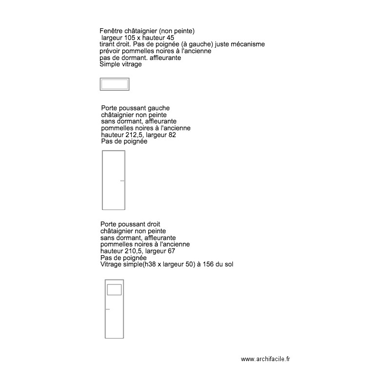 Fenêtre St Dominique. Plan de 0 pièce et 0 m2