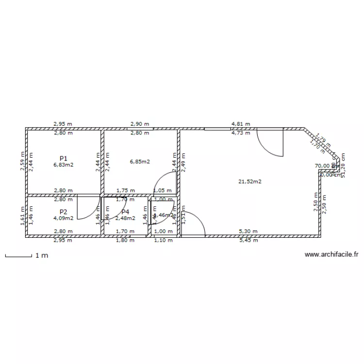 RENOVATION BUD LOG. Plan de 