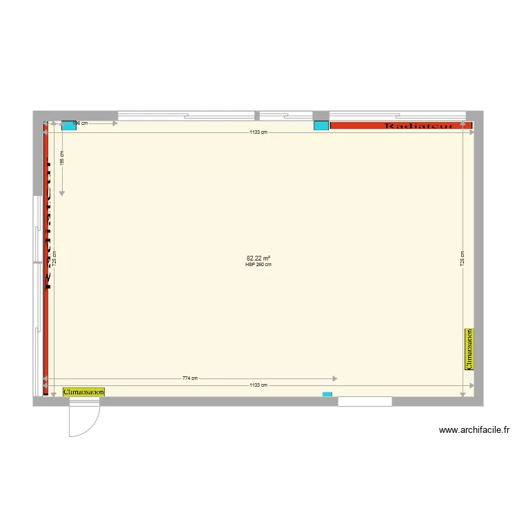 Bureau CNFPT Service achat. Plan de 