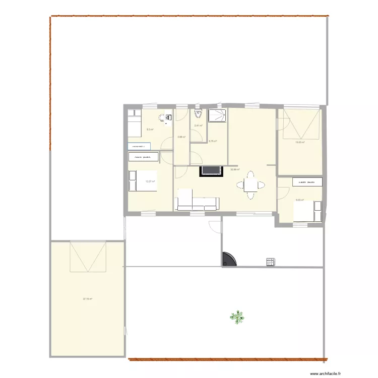 bourgogne. Plan de 