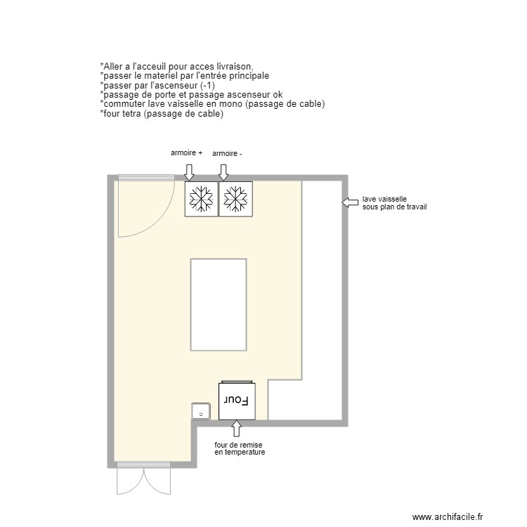 OFFICE CC2R. Plan de 0 pièce et 0 m2