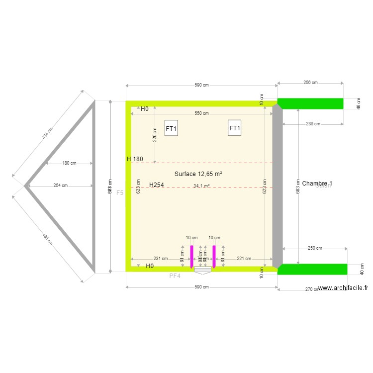 Bekki etage Salle de jeu. Plan de 0 pièce et 0 m2