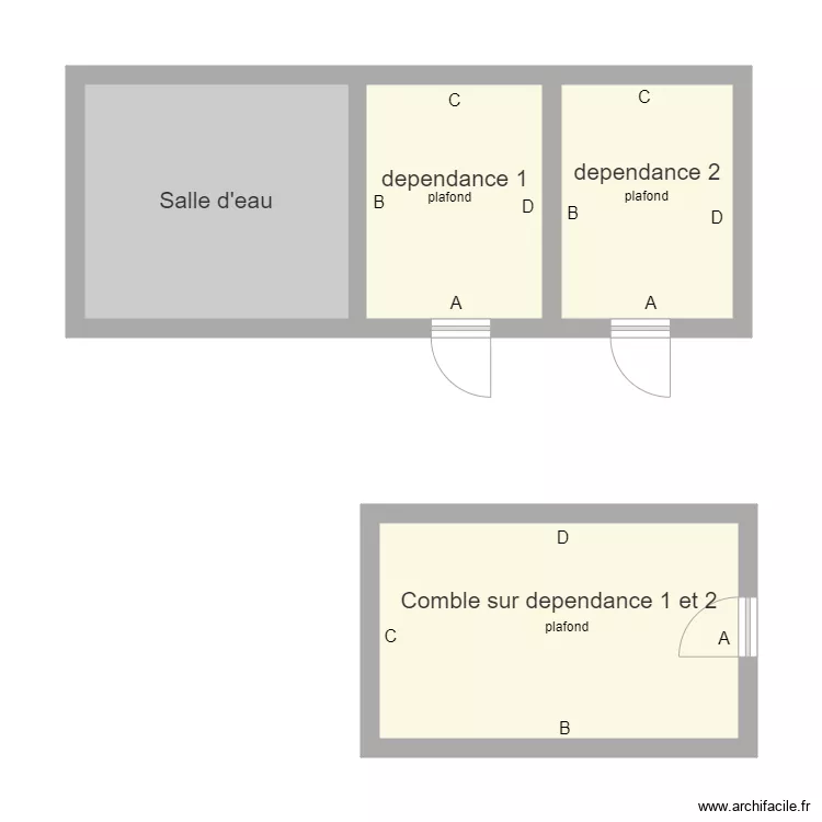 dep 1 et 2. Plan de dep 1 et 2. Plan de