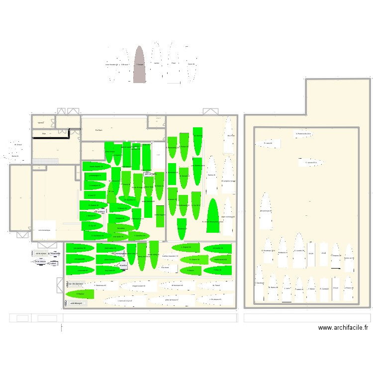 entrepot 2024. Plan de 0 pièce et 0 m2