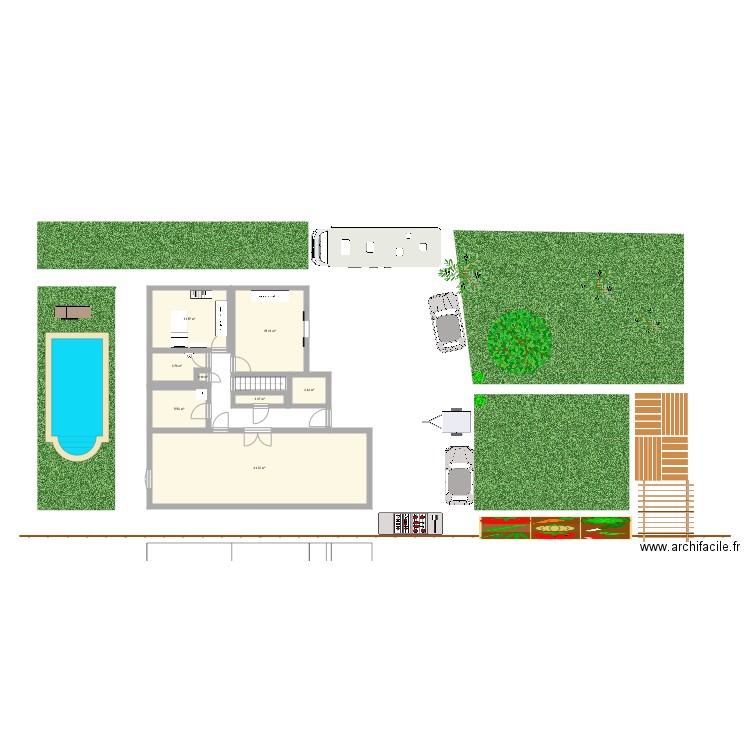 Projet Jardin 2. Plan de 0 pièce et 0 m2