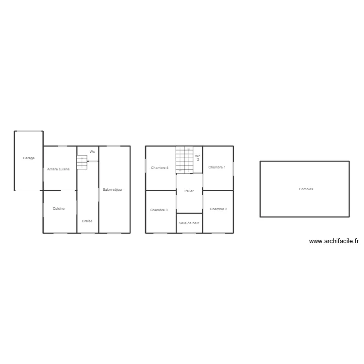 PENMARCH TIRILLY. Plan de 