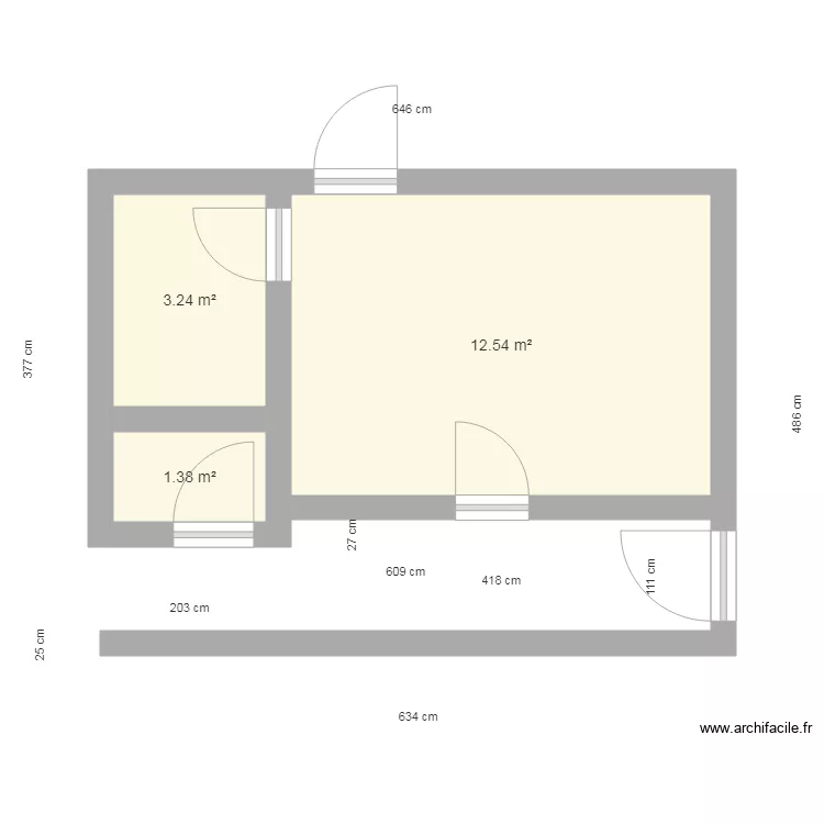 CUISINE ACTUELLE. Plan de CUISINE ACTUELLE. Plan de