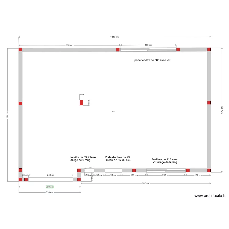 Plan Pericon roc. Plan de 