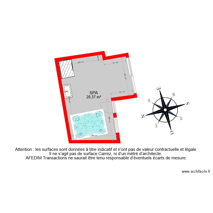 BI 7063 SPA PASCAL. Plan de 0 pièce et 0 m2