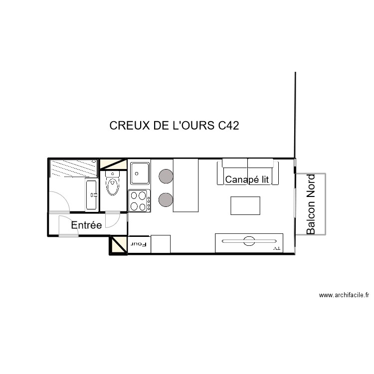 CROC42. Plan de 0 pièce et 0 m2