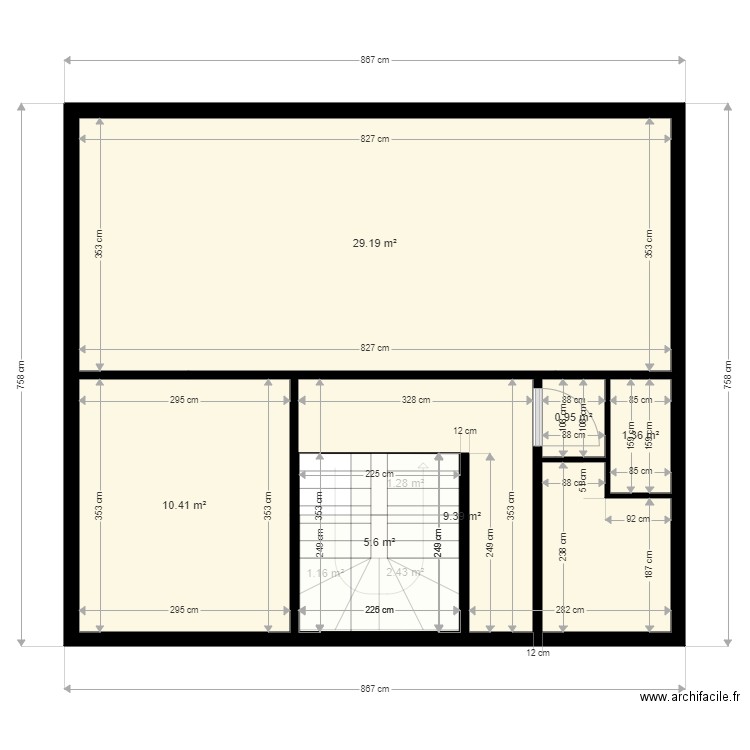 dechamps. Plan de 0 pièce et 0 m2