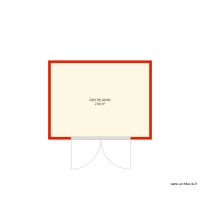 BI  5003 Annexe abri de jardin non côté