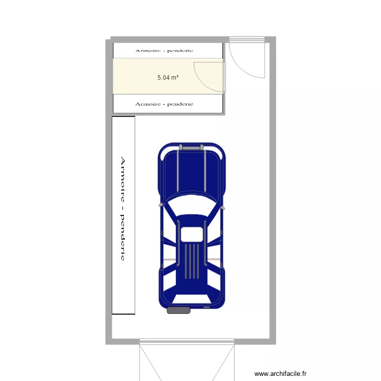 Garage 30m2. Plan de Garage 30m2. Plan de
