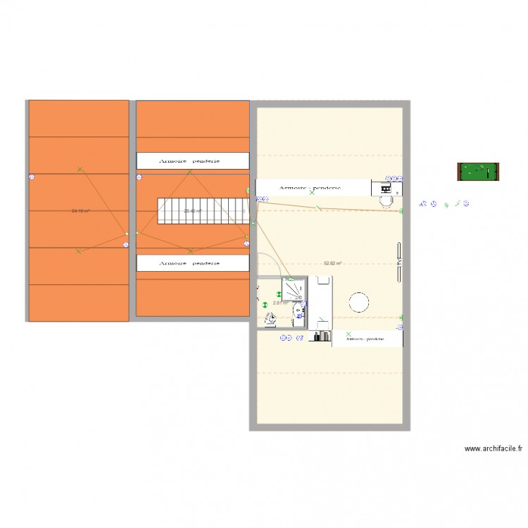 COMBLES 1. Plan de 0 pièce et 0 m2