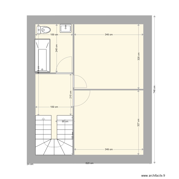 tof. Plan de 0 pièce et 0 m2