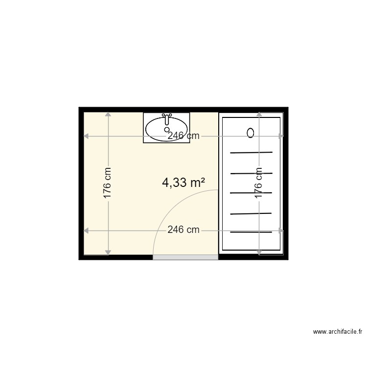 AFTIS RAMDAME. Plan de 0 pièce et 0 m2