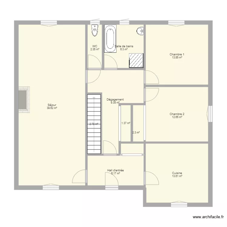 Nérondes Simon. Plan de Nérondes Simon. Plan de