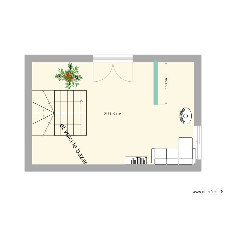 essais de pascale. Plan de 0 pièce et 0 m2