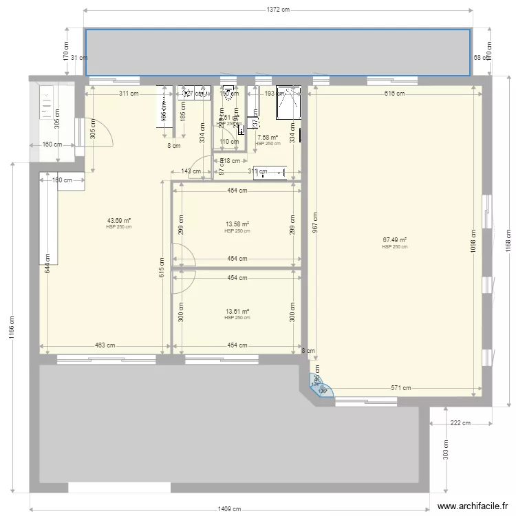 PROJET HC CONCIERGERIE. Plan de 