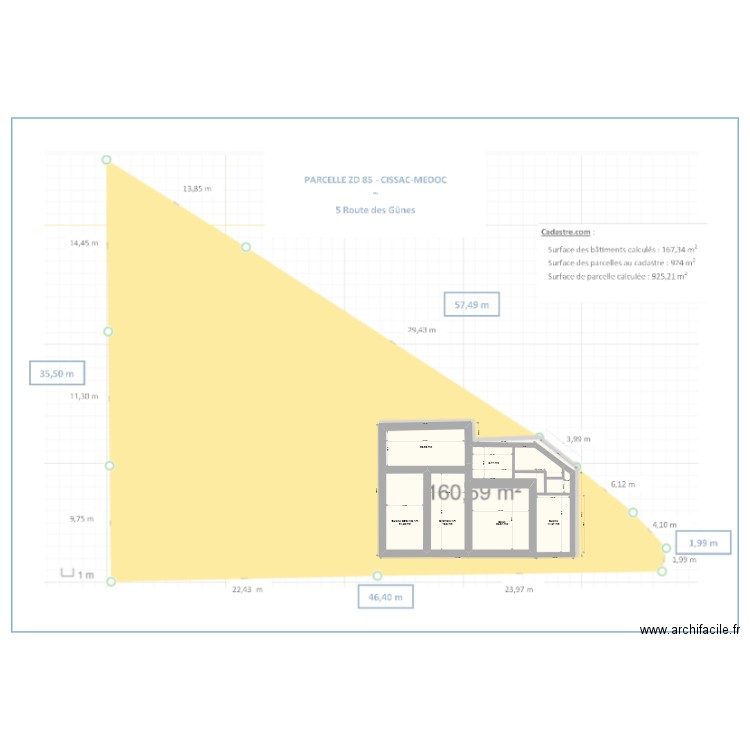 Photo parcelle. Plan de 0 pièce et 0 m2