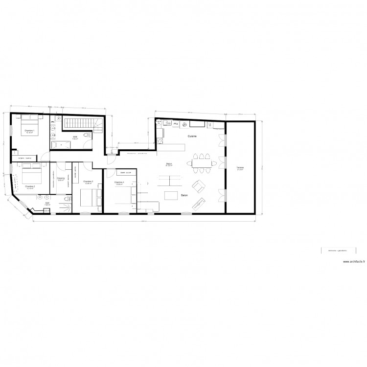 Appart dernier 2 lit. Plan de 0 pièce et 0 m2