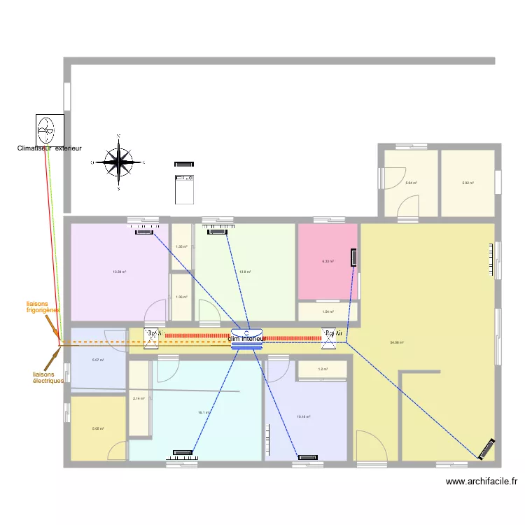 Maison Beniganim 6. Plan de Maison Beniganim 6. Plan de