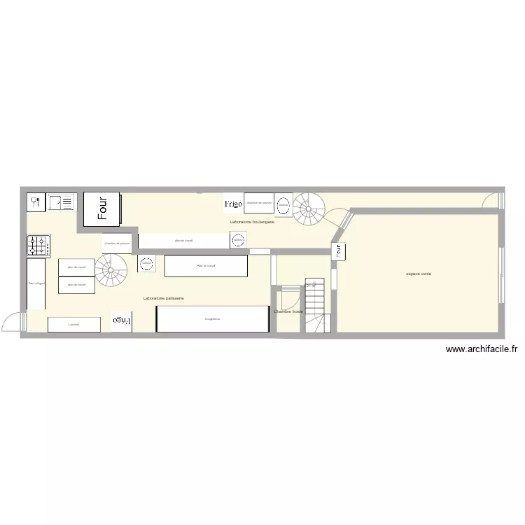 labo croque 2. Plan de 