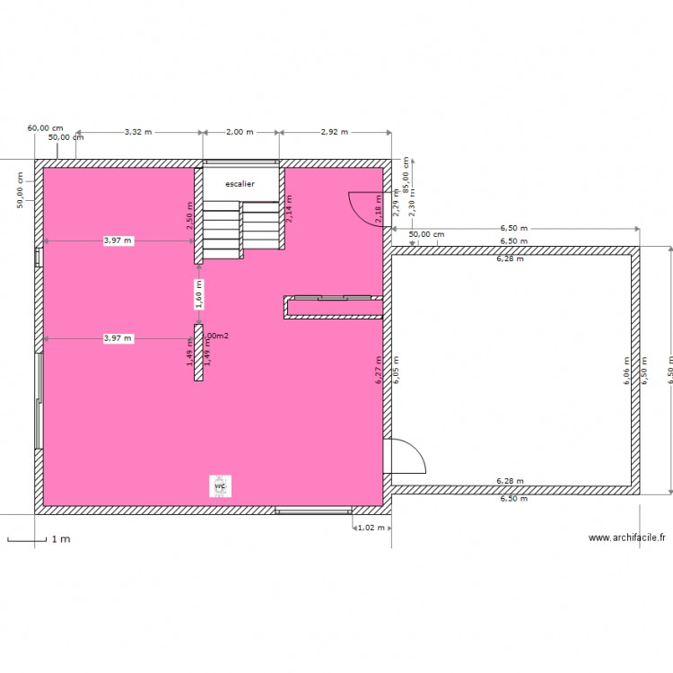 plan vivi-yves 1er. Plan de 0 pièce et 0 m2