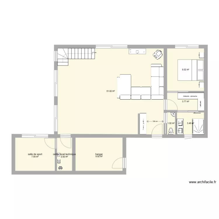 maison. Plan de maison. Plan de