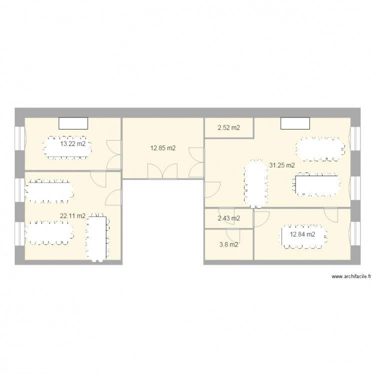 MONTGRAND mobilier. Plan de 0 pièce et 0 m2