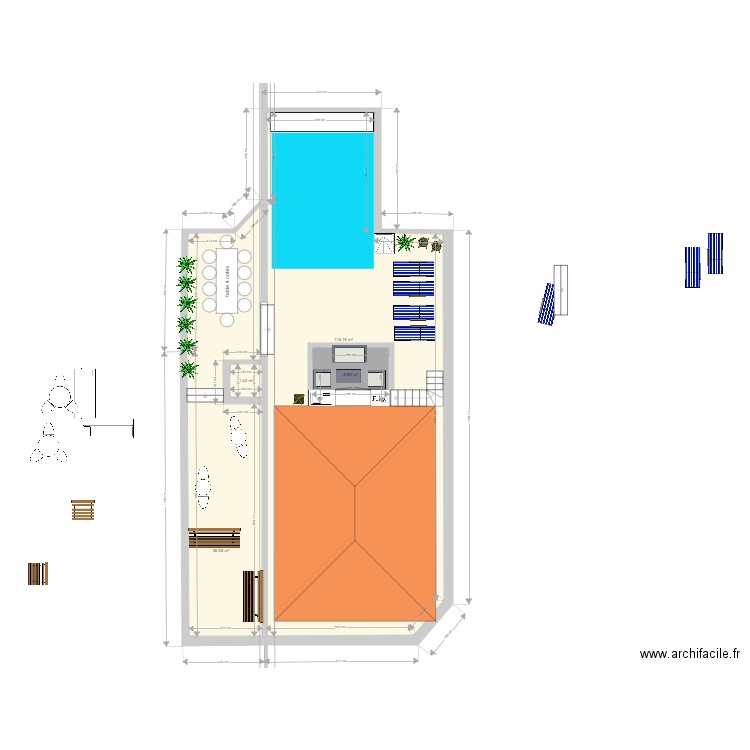 centre olhao olho da ria. Plan de 30 pièces et 928 m2