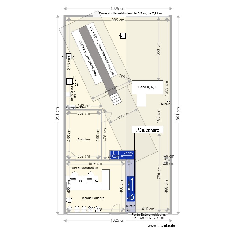 CCT VL MONTIGNY LES CORMEILLES. Plan de 0 pièce et 0 m2