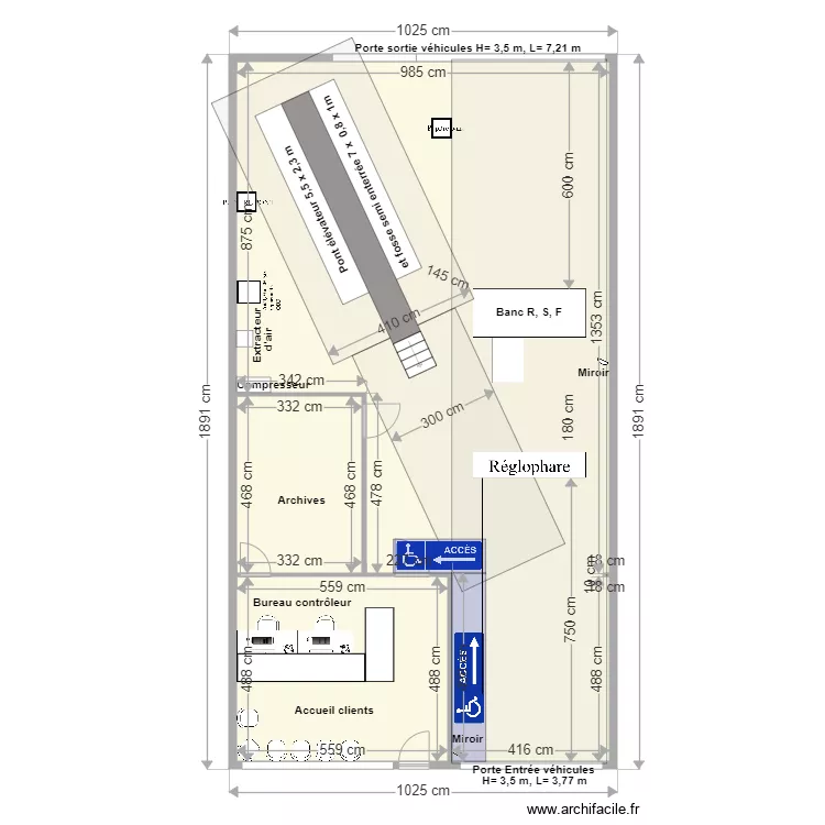 CCT VL MONTIGNY LES CORMEILLES. Plan de 