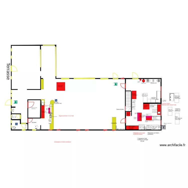 le galion actuel r&eacute;non&eacute; 1. Plan de 