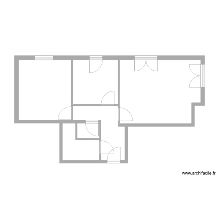 BERNHARDT STRASBOURG. Plan de 