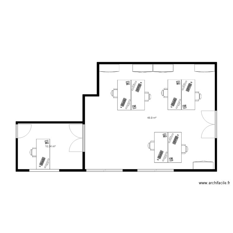 New planning 2. Plan de 0 pièce et 0 m2