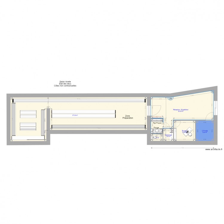 Fromagerie 2 berets 01. Plan de 0 pièce et 0 m2